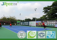 ITF Certificated Acrylic Sports Flooring 29 % Rebound Value , Closed Surfaces
