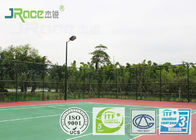 Silicone PU Athletic Court Outdoor Play Surfaces Durable Liquid Coating State
