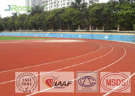Skip Resistance Polyurethane Athletics Synthetic Jogging Track 13MM Thickness