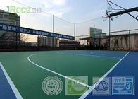 Low Maintenance Plastic Tennis Court Surface Anti Bulging Anti Cracking