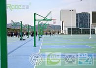 Quick Construction Basketball Sport Court Flooring Shock Absorption 29% Rebound Value