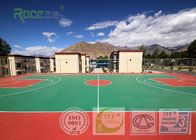 Comfortable Multipurpose Sports Court Flooring , Basketball Court Surfaces