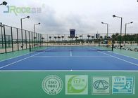 Outdoor Rubber Sports Flooring , Tennis Court Flooring Material Wear Resistance