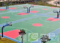 Indoor Multifunctional Sport Court Flooring For School Gym Basketball Court