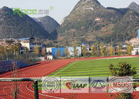 Full Pur Jogging Track Flooring Outdoor Sport Surface Weather Resistant