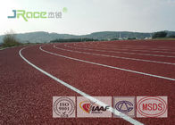 Colorful EPDM Rubber Running Track Surface , Outdoor Running Track Flooring