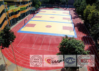 SPU Track And Field Surface , IAAF Approved Track Surfaces UV Resistance
