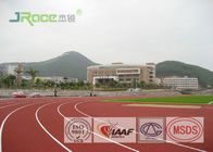 Sandwich System Synthetic Jogging Track Flooring Anti Static For Exterior Sports