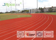 All Weather Track And Field Material , Recycled Rubber Flooring Spike Resistant