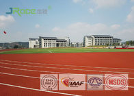 Plastic Flooring Casting Jogging Track Flooring Water Permeable For Sport Field