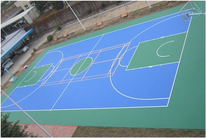 Multi-Functional Sports Flooring Like Basketball Flooring And Badminton Flooring