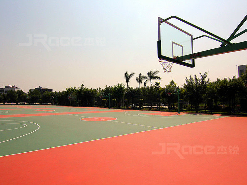 Anti-slip Synthetic Material Basketball Sport Court Flooring Odour Free