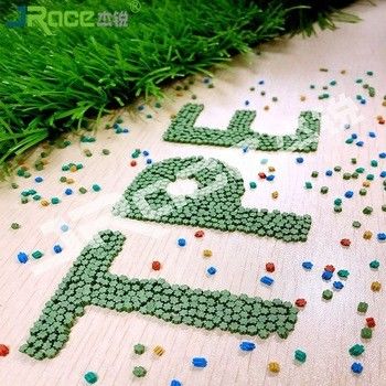 Recycle TPE granules For Artificial Grass Synthetic Grass Infilling Outdoor Sports Field